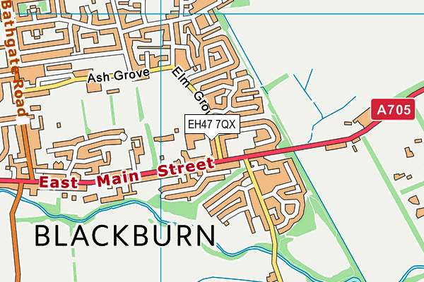 EH47 7QX map - OS VectorMap District (Ordnance Survey) EH47 7QX map - OS VectorMap District (Ordnance Survey)