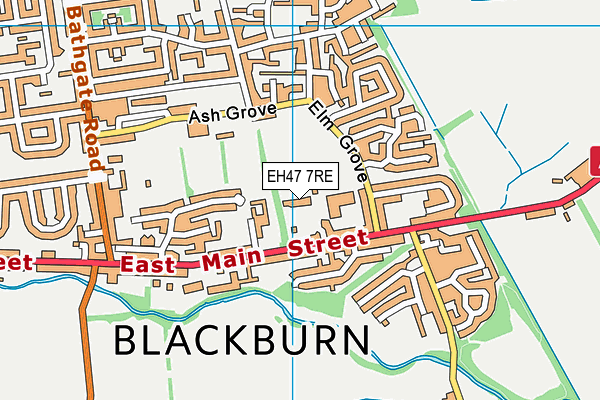 EH47 7RE map - OS VectorMap District (Ordnance Survey) EH47 7RE map - OS VectorMap District (Ordnance Survey)