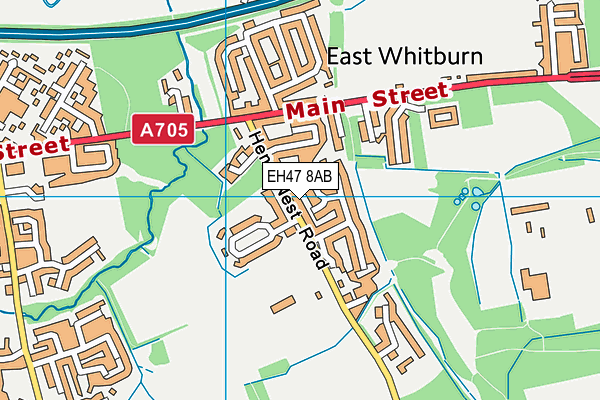 EH47 8AB map - OS VectorMap District (Ordnance Survey) EH47 8AB map - OS VectorMap District (Ordnance Survey)