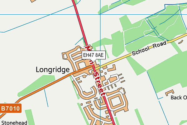 EH47 8AE map - OS VectorMap District (Ordnance Survey) EH47 8AE map - OS VectorMap District (Ordnance Survey)