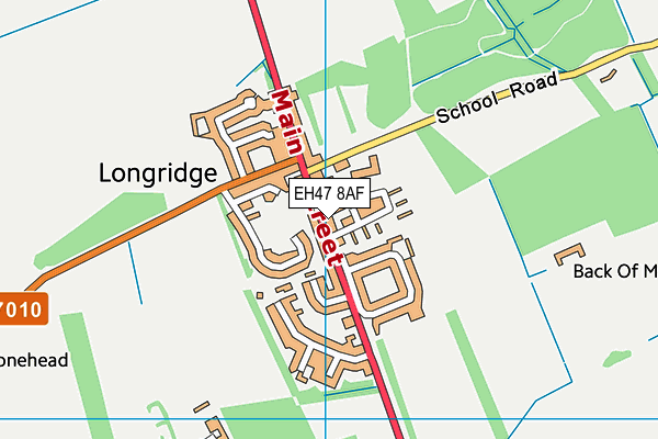 EH47 8AF map - OS VectorMap District (Ordnance Survey) EH47 8AF map - OS VectorMap District (Ordnance Survey)