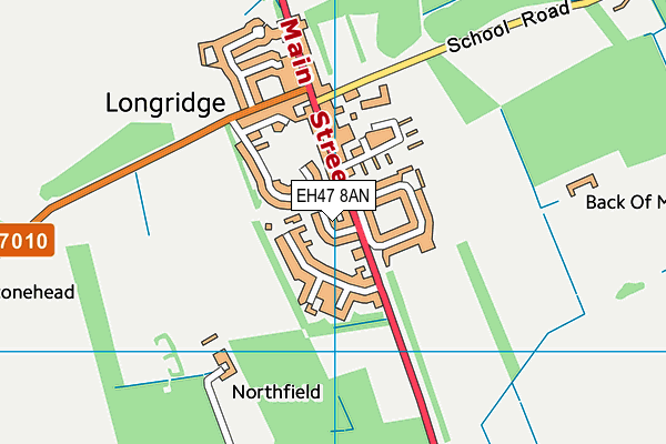 EH47 8AN map - OS VectorMap District (Ordnance Survey) EH47 8AN map - OS VectorMap District (Ordnance Survey)