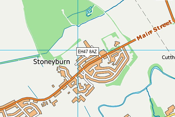 EH47 8AZ map - OS VectorMap District (Ordnance Survey) EH47 8AZ map - OS VectorMap District (Ordnance Survey)