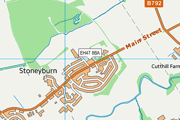 EH47 8BA map - OS VectorMap District (Ordnance Survey) EH47 8BA map - OS VectorMap District (Ordnance Survey)