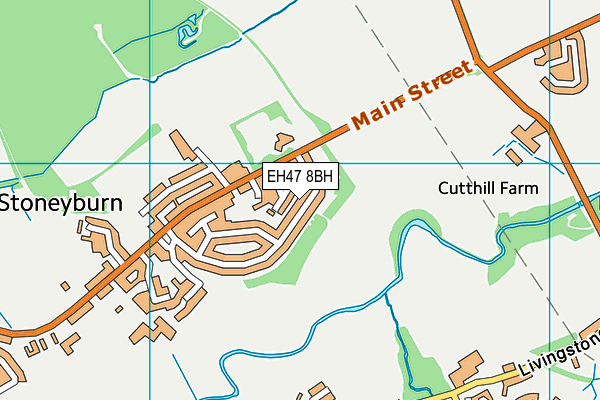 EH47 8BH map - OS VectorMap District (Ordnance Survey) EH47 8BH map - OS VectorMap District (Ordnance Survey)