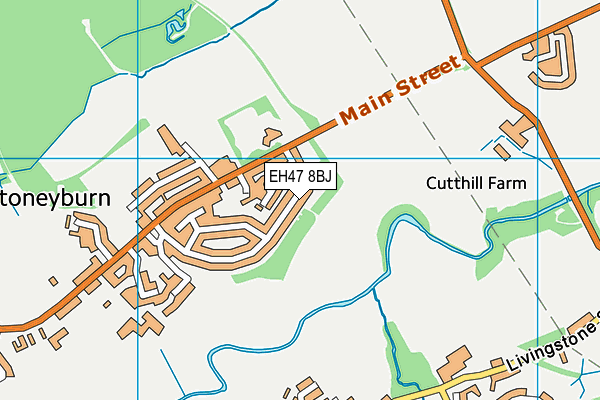 EH47 8BJ map - OS VectorMap District (Ordnance Survey) EH47 8BJ map - OS VectorMap District (Ordnance Survey)