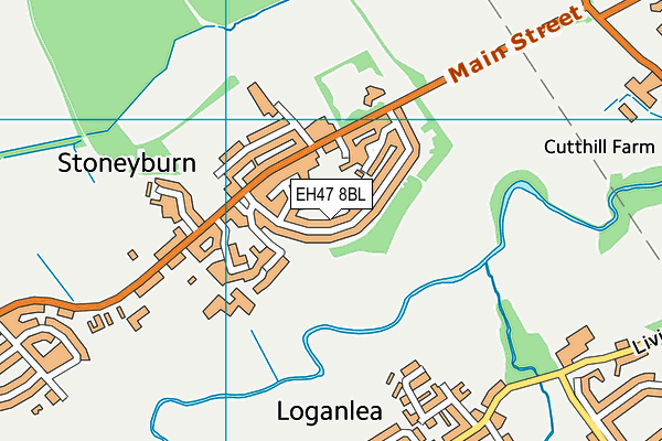 EH47 8BL map - OS VectorMap District (Ordnance Survey) EH47 8BL map - OS VectorMap District (Ordnance Survey)
