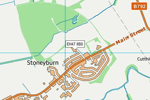 EH47 8BS map - OS VectorMap District (Ordnance Survey) EH47 8BS map - OS VectorMap District (Ordnance Survey)