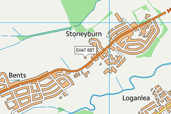 EH47 8BT map - OS VectorMap District (Ordnance Survey) EH47 8BT map - OS VectorMap District (Ordnance Survey)