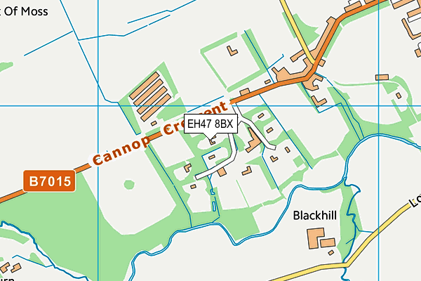 EH47 8BX map - OS VectorMap District (Ordnance Survey) EH47 8BX map - OS VectorMap District (Ordnance Survey)