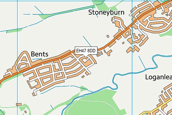 EH47 8DD map - OS VectorMap District (Ordnance Survey) EH47 8DD map - OS VectorMap District (Ordnance Survey)