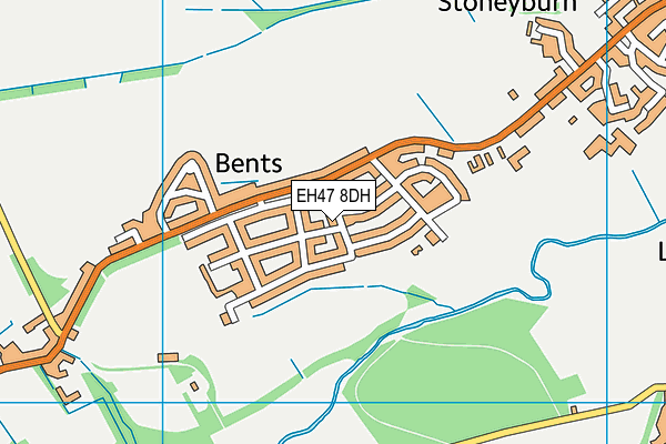 EH47 8DH map - OS VectorMap District (Ordnance Survey) EH47 8DH map - OS VectorMap District (Ordnance Survey)