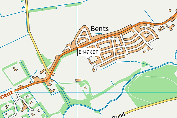 EH47 8DP map - OS VectorMap District (Ordnance Survey) EH47 8DP map - OS VectorMap District (Ordnance Survey)