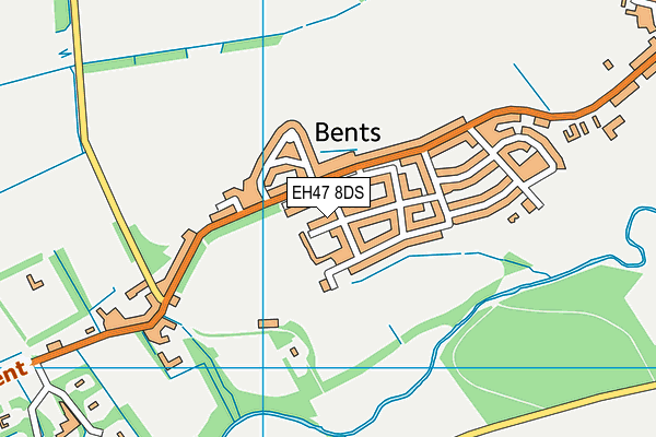 EH47 8DS map - OS VectorMap District (Ordnance Survey) EH47 8DS map - OS VectorMap District (Ordnance Survey)