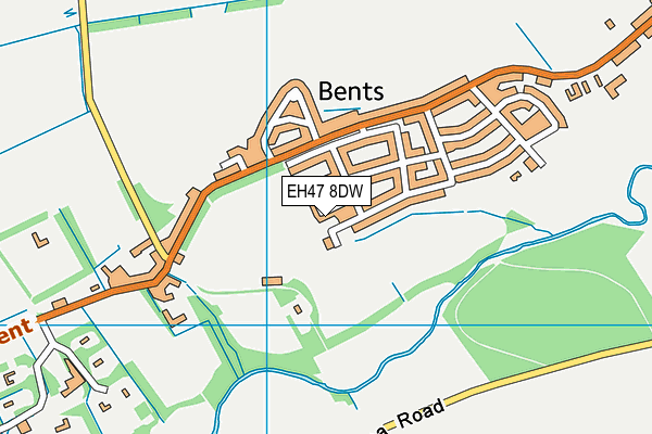 EH47 8DW map - OS VectorMap District (Ordnance Survey) EH47 8DW map - OS VectorMap District (Ordnance Survey)