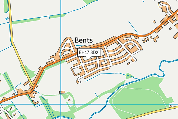 EH47 8DX map - OS VectorMap District (Ordnance Survey) EH47 8DX map - OS VectorMap District (Ordnance Survey)