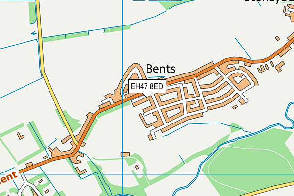 EH47 8ED map - OS VectorMap District (Ordnance Survey) EH47 8ED map - OS VectorMap District (Ordnance Survey)