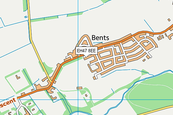 EH47 8EE map - OS VectorMap District (Ordnance Survey) EH47 8EE map - OS VectorMap District (Ordnance Survey)