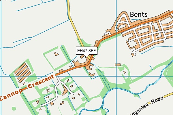 EH47 8EF map - OS VectorMap District (Ordnance Survey) EH47 8EF map - OS VectorMap District (Ordnance Survey)