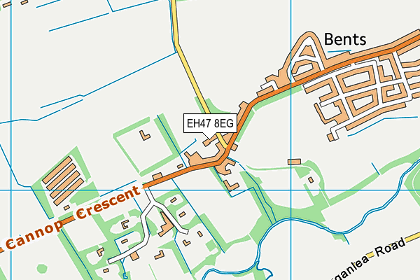 EH47 8EG map - OS VectorMap District (Ordnance Survey) EH47 8EG map - OS VectorMap District (Ordnance Survey)