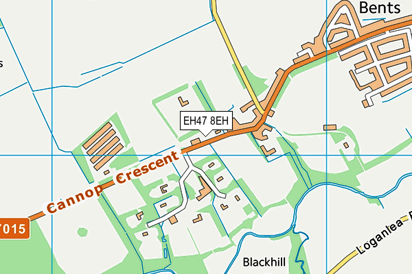 EH47 8EH map - OS VectorMap District (Ordnance Survey) EH47 8EH map - OS VectorMap District (Ordnance Survey)