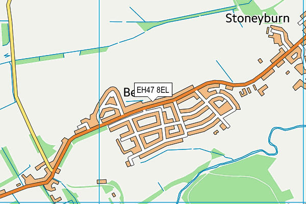 EH47 8EL map - OS VectorMap District (Ordnance Survey) EH47 8EL map - OS VectorMap District (Ordnance Survey)