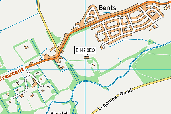 EH47 8EQ map - OS VectorMap District (Ordnance Survey) EH47 8EQ map - OS VectorMap District (Ordnance Survey)