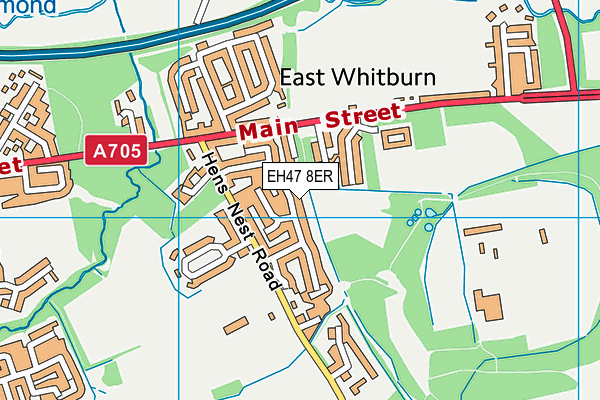 EH47 8ER map - OS VectorMap District (Ordnance Survey) EH47 8ER map - OS VectorMap District (Ordnance Survey)