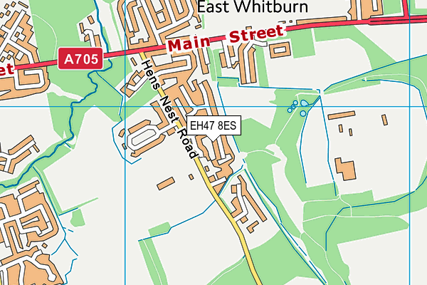 EH47 8ES map - OS VectorMap District (Ordnance Survey) EH47 8ES map - OS VectorMap District (Ordnance Survey)