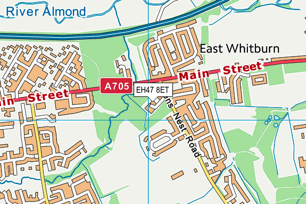 EH47 8ET map - OS VectorMap District (Ordnance Survey) EH47 8ET map - OS VectorMap District (Ordnance Survey)