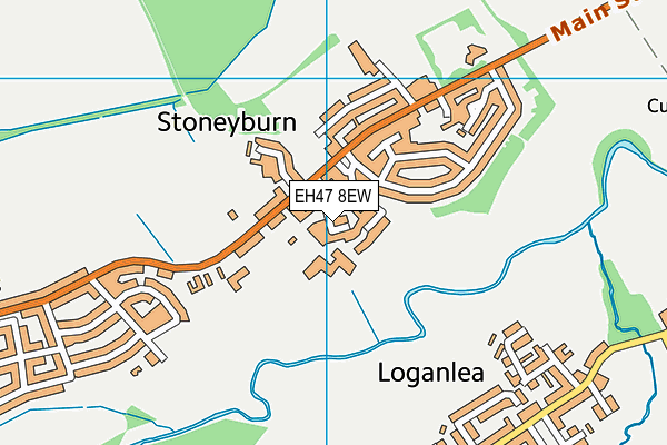 EH47 8EW map - OS VectorMap District (Ordnance Survey) EH47 8EW map - OS VectorMap District (Ordnance Survey)