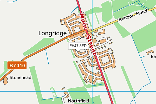EH47 8FD map - OS VectorMap District (Ordnance Survey) EH47 8FD map - OS VectorMap District (Ordnance Survey)