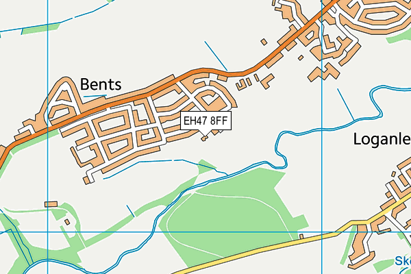 EH47 8FF map - OS VectorMap District (Ordnance Survey) EH47 8FF map - OS VectorMap District (Ordnance Survey)