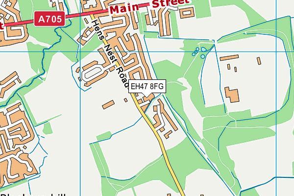 EH47 8FG map - OS VectorMap District (Ordnance Survey) EH47 8FG map - OS VectorMap District (Ordnance Survey)