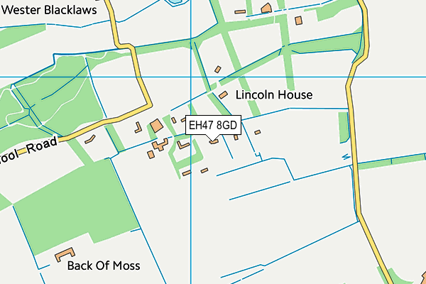 EH47 8GD map - OS VectorMap District (Ordnance Survey) EH47 8GD map - OS VectorMap District (Ordnance Survey)