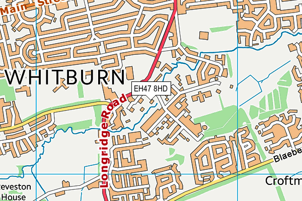EH47 8HD map - OS VectorMap District (Ordnance Survey) EH47 8HD map - OS VectorMap District (Ordnance Survey)