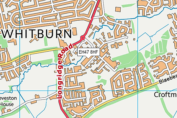 EH47 8HF map - OS VectorMap District (Ordnance Survey) EH47 8HF map - OS VectorMap District (Ordnance Survey)