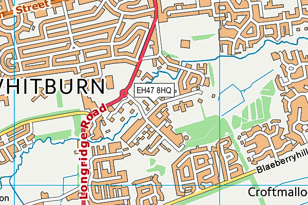 EH47 8HQ map - OS VectorMap District (Ordnance Survey) EH47 8HQ map - OS VectorMap District (Ordnance Survey)