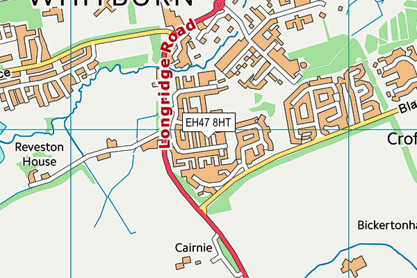 EH47 8HT map - OS VectorMap District (Ordnance Survey) EH47 8HT map - OS VectorMap District (Ordnance Survey)