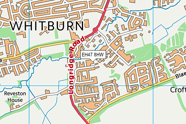 EH47 8HW map - OS VectorMap District (Ordnance Survey) EH47 8HW map - OS VectorMap District (Ordnance Survey)
