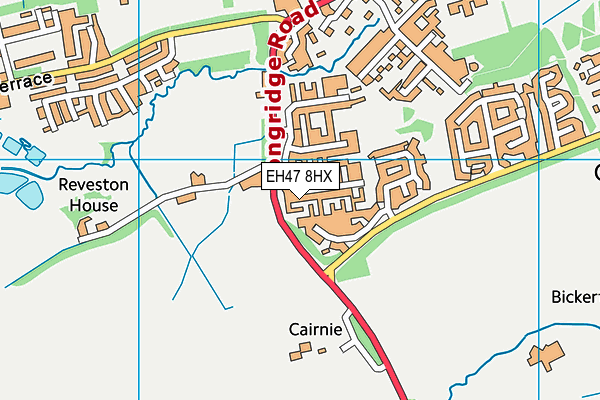EH47 8HX map - OS VectorMap District (Ordnance Survey) EH47 8HX map - OS VectorMap District (Ordnance Survey)