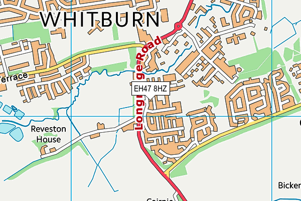 EH47 8HZ map - OS VectorMap District (Ordnance Survey) EH47 8HZ map - OS VectorMap District (Ordnance Survey)