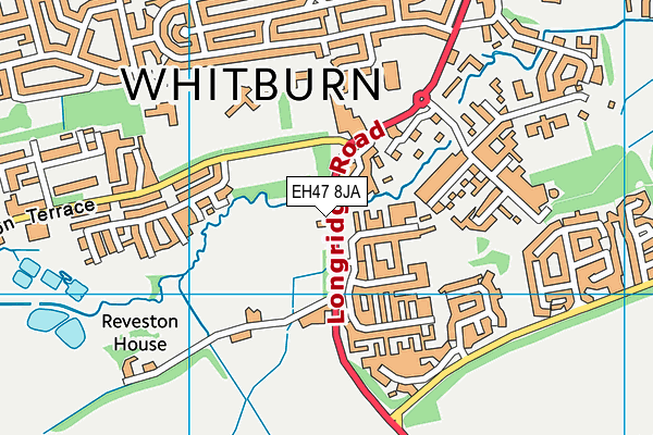 EH47 8JA map - OS VectorMap District (Ordnance Survey) EH47 8JA map - OS VectorMap District (Ordnance Survey)