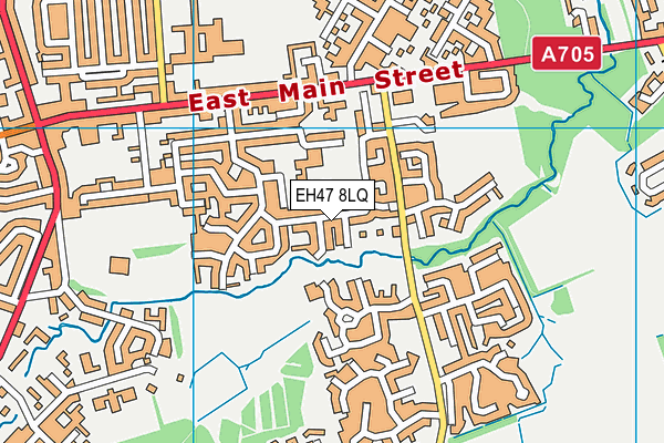 EH47 8LQ map - OS VectorMap District (Ordnance Survey) EH47 8LQ map - OS VectorMap District (Ordnance Survey)