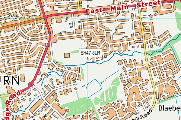 EH47 8LR map - OS VectorMap District (Ordnance Survey) EH47 8LR map - OS VectorMap District (Ordnance Survey)