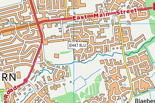 EH47 8LU map - OS VectorMap District (Ordnance Survey) EH47 8LU map - OS VectorMap District (Ordnance Survey)
