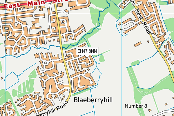 EH47 8NN map - OS VectorMap District (Ordnance Survey) EH47 8NN map - OS VectorMap District (Ordnance Survey)