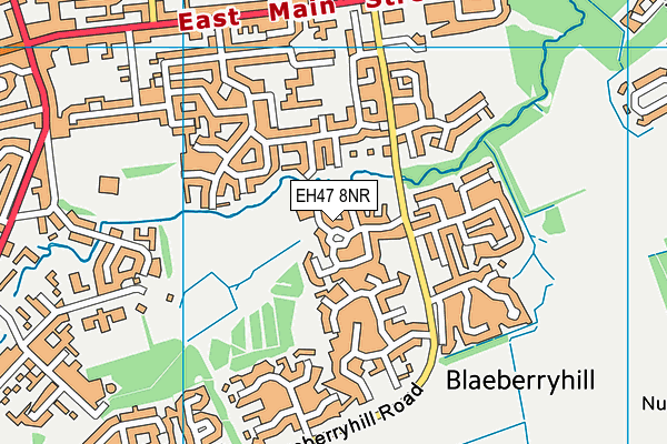 EH47 8NR map - OS VectorMap District (Ordnance Survey) EH47 8NR map - OS VectorMap District (Ordnance Survey)