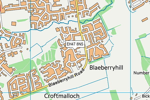 EH47 8NS map - OS VectorMap District (Ordnance Survey) EH47 8NS map - OS VectorMap District (Ordnance Survey)