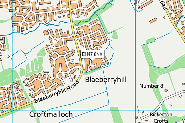 EH47 8NX map - OS VectorMap District (Ordnance Survey) EH47 8NX map - OS VectorMap District (Ordnance Survey)